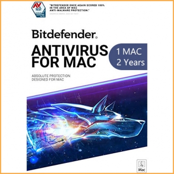 Bitdefender Antivirus for Mac - 1 MAC - 2 Years [EU]