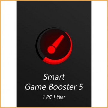 Smart Game Booster 5 - 1 PC - 1 Year