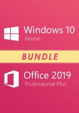 Windows 10 Home + Office 2019 Professional Keys Bundle