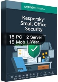 Kaspersky SMALL Office Security Version 7 15PCs + 15Mobs + 2Servers - 1 Year [EU]