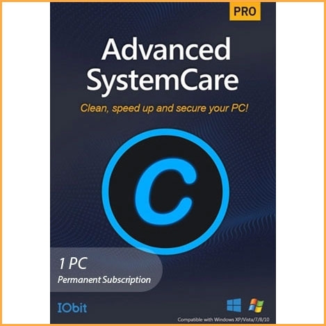 Advanced SystemCare 15 Pro - 1 PC - Lifetime Subscription