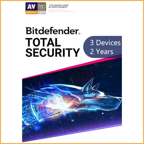 Bitdefender Total Security - 3 Devices - 2 Years [EU]