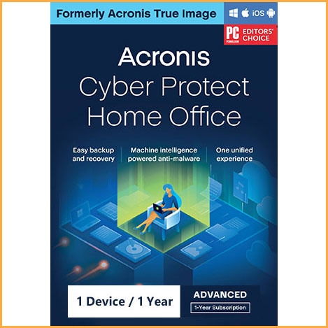 Acronis Cyber Protect Home Office Advanced - 1 Device - 1 Year [EU]