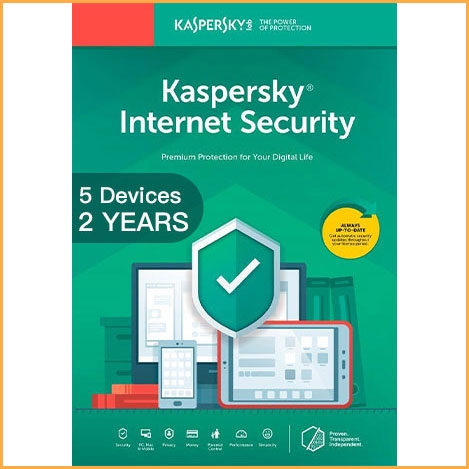 Kaspersky Internet Security Multi Device 2020 - 5 Devices - 2 Years [EU]