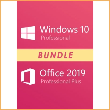 Windows 10 Professional + Office 2019 Professional Plus Keys Bundle