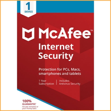 McAfee Internet Security Multi Device - 1 Device - 1 Year